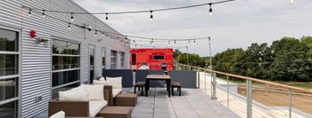 Grill station with a view